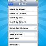 iPhone Search Options