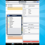 iPad Popover for Categories