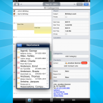 iPad Popover for Contacts