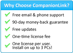 CompanionLink is the industry leader in personal synchronization software.
