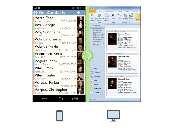 Galaxy S5 Outlook Sync