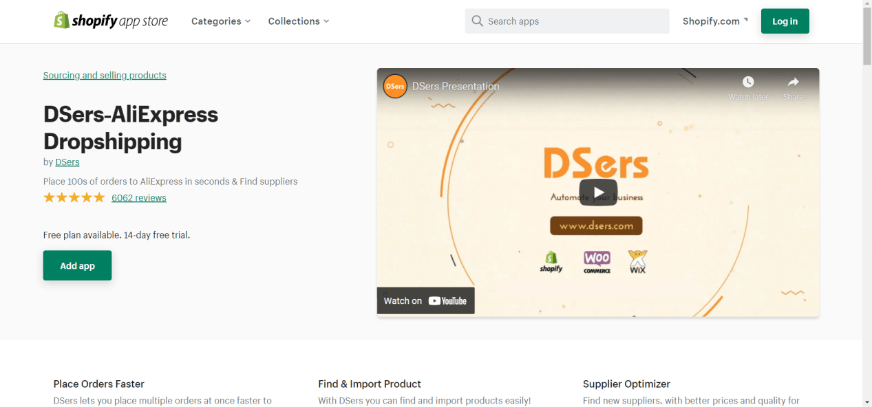 1. DSers - AliExpress Dropshipping