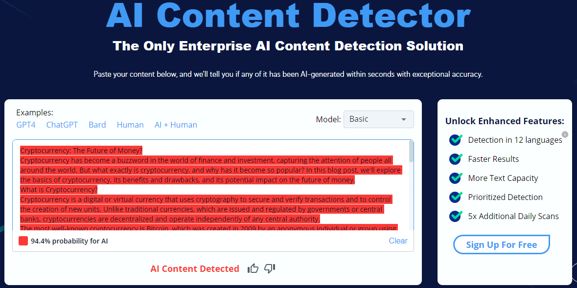 Copyleaks Officially Launches First-of-Its-Kind Multi-Language AI Content  Detection Solution With 99 Percent Accuracy