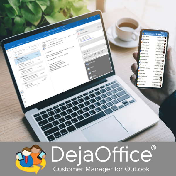 DejaOffice PC CRM with Outlook
