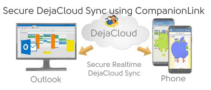 Outlook OnePlus Sync using DejaCloud